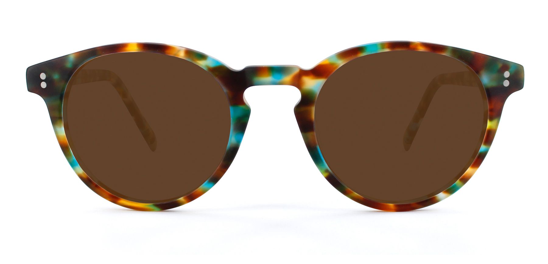 Matte Ocean Tortoise with Brown Lenses