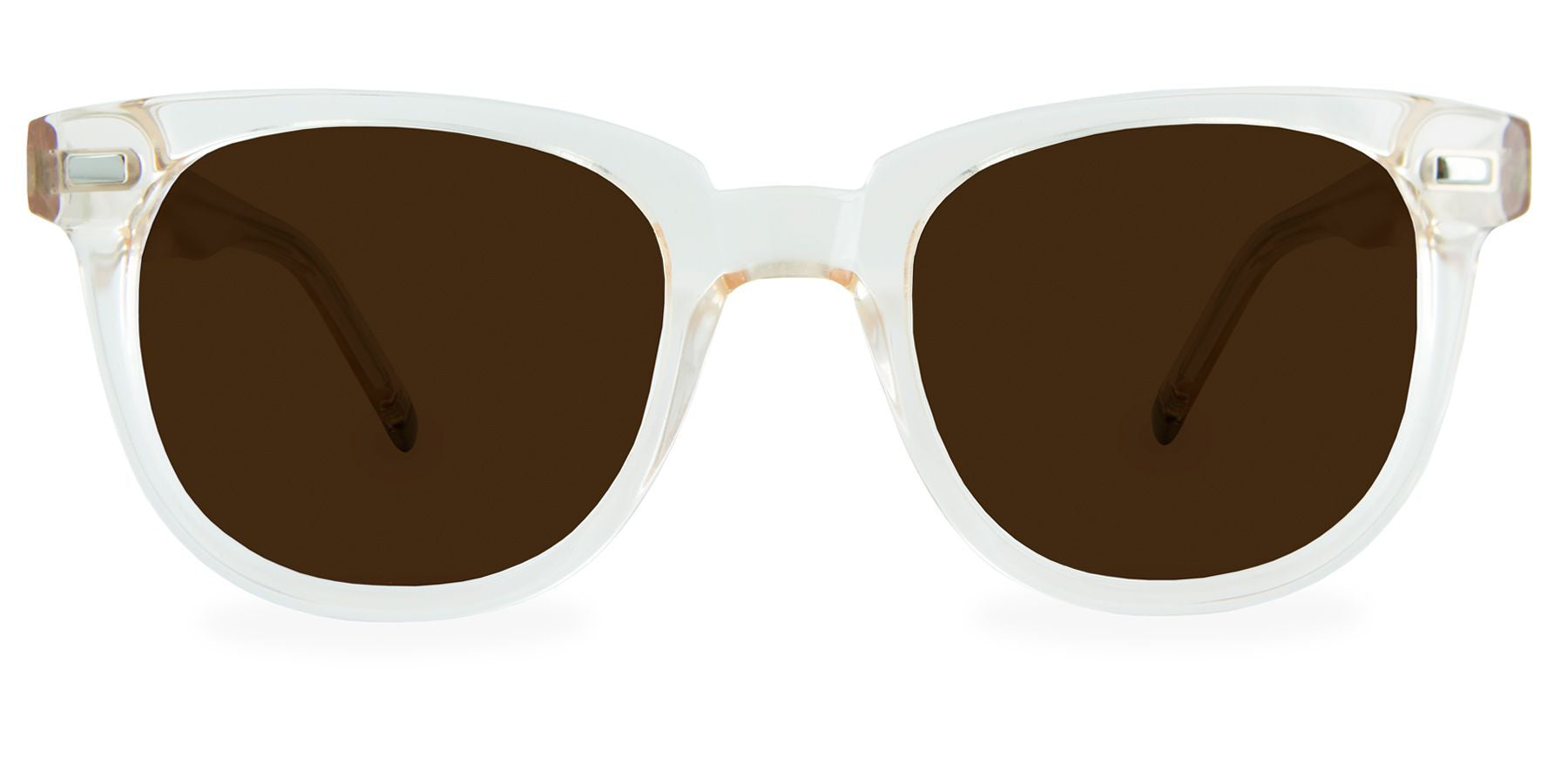 Vanilla Crystal with Brown Lenses