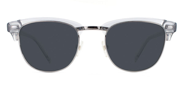 Light Grey Crystal with Grey Lenses