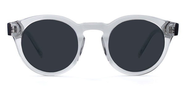 Light Grey Crystal with Grey Lenses